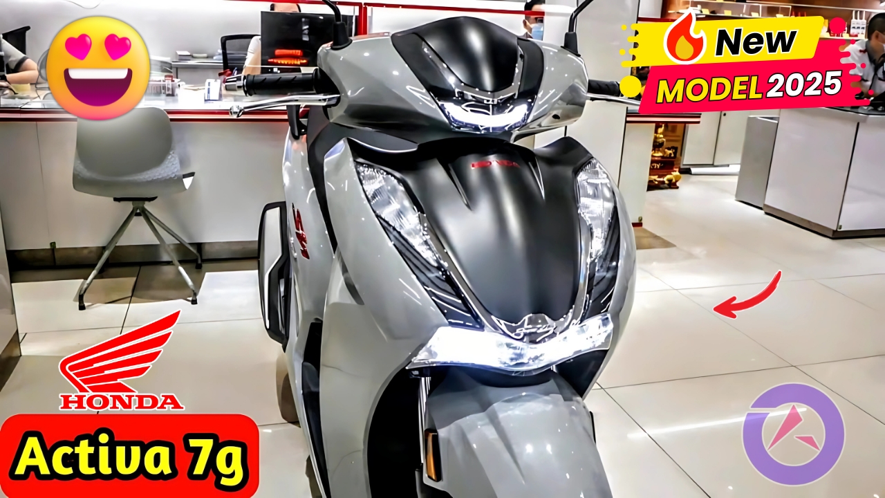 Honda Activa 7G New Model 2025: Dominating the Market with an Amazing Look and Powerful Mileage at an Affordable Price