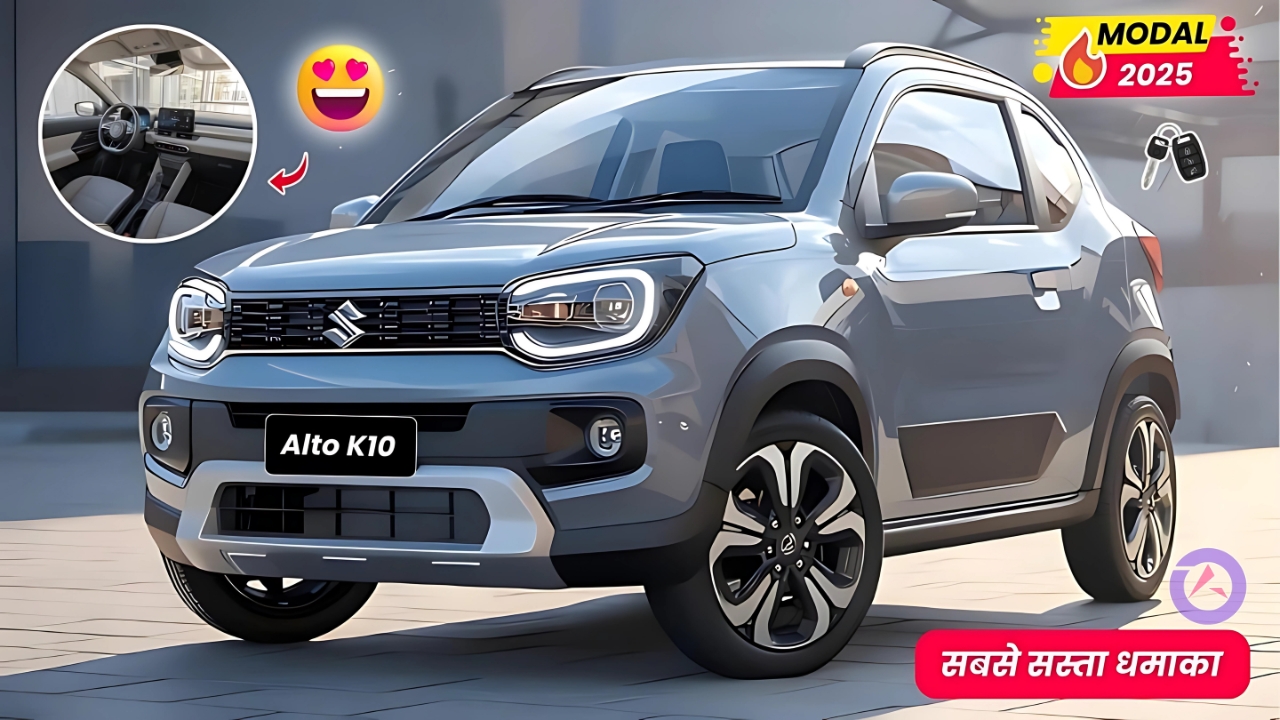 Maruti Alto K10 New Model 2025 Maruti's powerful car has arrived to dominate the market at an