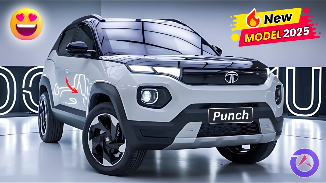 Tata Punch New Model Car 2025 Amazing entry in the market with good mileage at very low price, great look