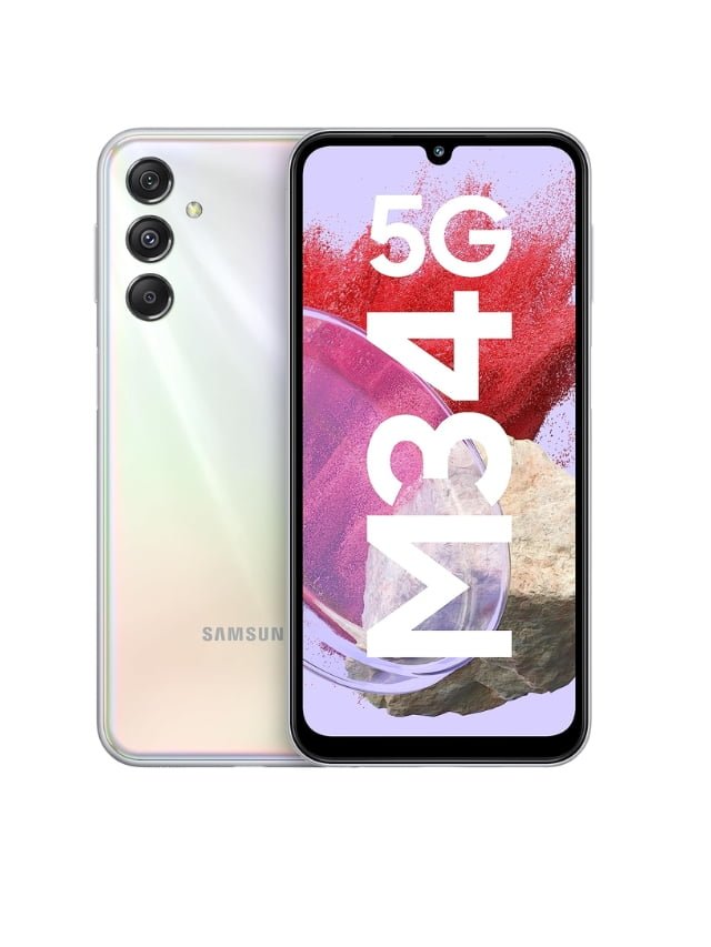 Samsung Galaxy M34 5G लॉलीपॉप से भी सस्ता फोन