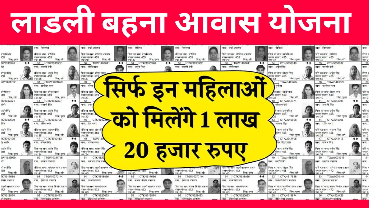 Ladli Behna Aawas Yojana Update:- सीएम मोहन यादव जी का आदेश जारी,1 अगस्त को मिलेगा योजना