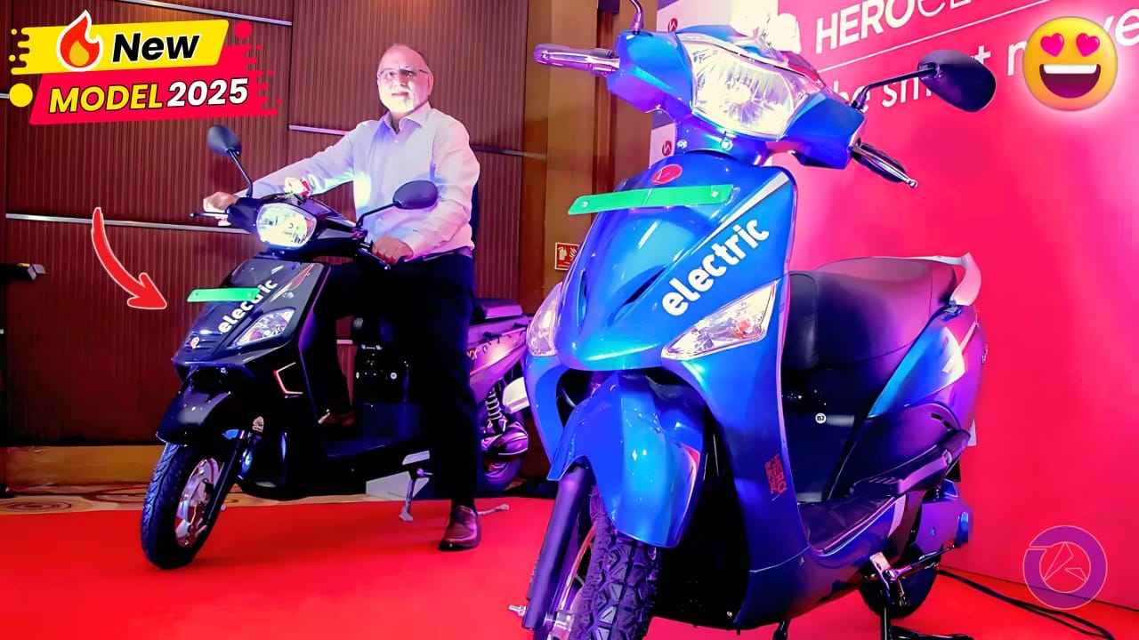 Hero Electric Optima New Scooter 2025: सिर्फ ₹ 1,224 की सस्ती किस्त पर आज ही अपने घर आइये हीरो का दमदार स्कूटर