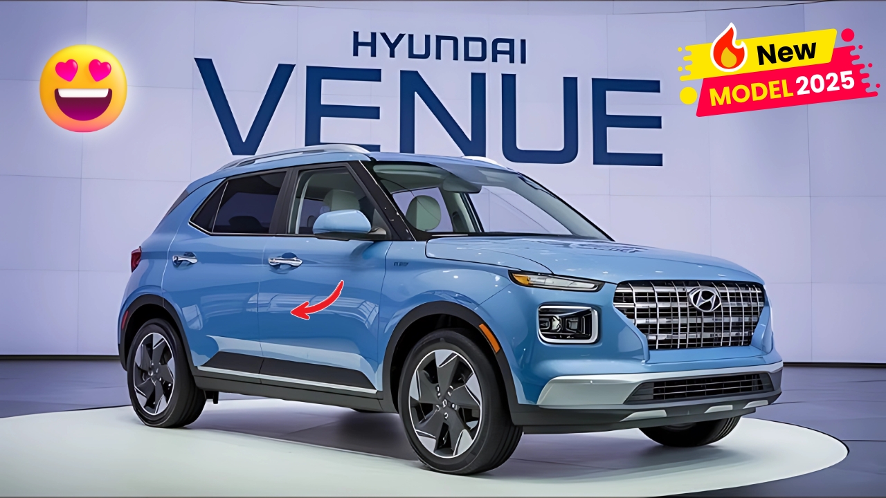 Hyundai Venue New Car Model 2025: सिर्फ इतनी कम कीमत में प्रीमियम लुक, धांसू फीचर्स और जबरदस्त परफॉर्मेंस