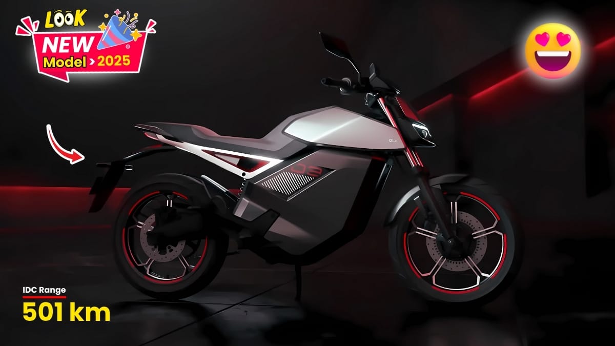 Ola Roadster X New Bike 2025: महँगे पेट्रोल से पाए छुटकारा, कम से कम खर्चे मे तगड़ा माइलेज के साथ