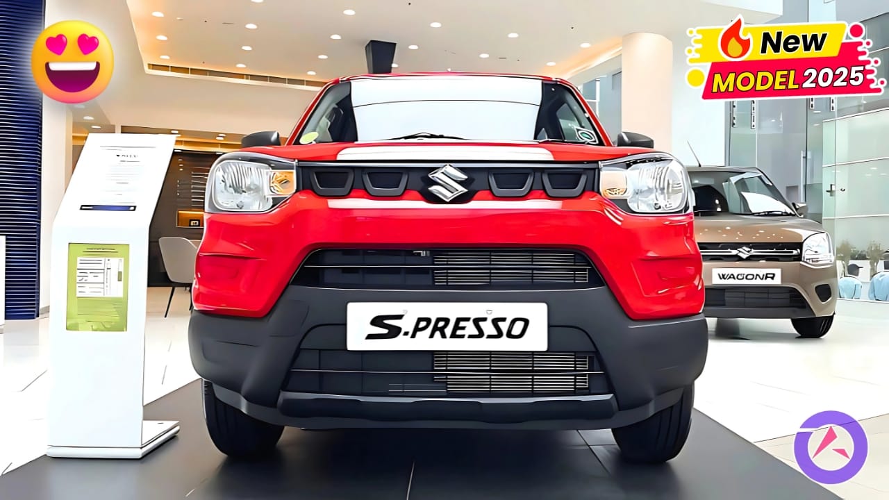 मिडिल क्लास फैमिली के लिए भारी कम कीमत में पेश है Maruti Suzuki S-Presso New Car 2025