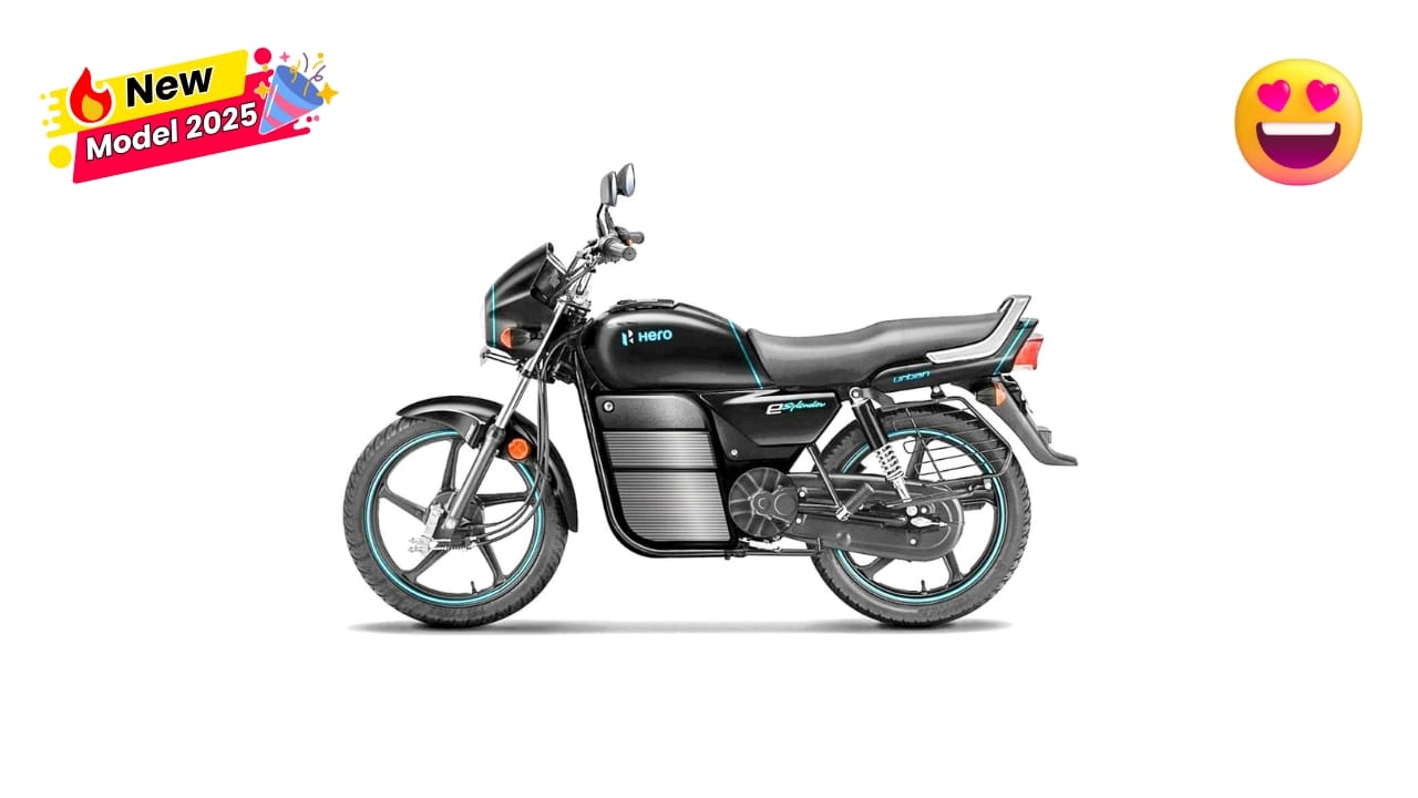 Hero Electric Splendor New Bike 2025: रेंज 250KM के साथ, बाजार में जल्द लांच होने जा रही हीरो की इलेक्ट्रिक बाइक