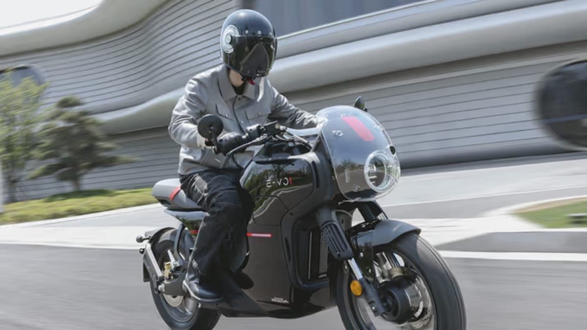 Honda EVO First New Electric Bike भारत में पहली इलेक्ट्रिक बाइक 170 किमी की रेंज और स्मार्ट टेक्नोलॉजी के साथ
