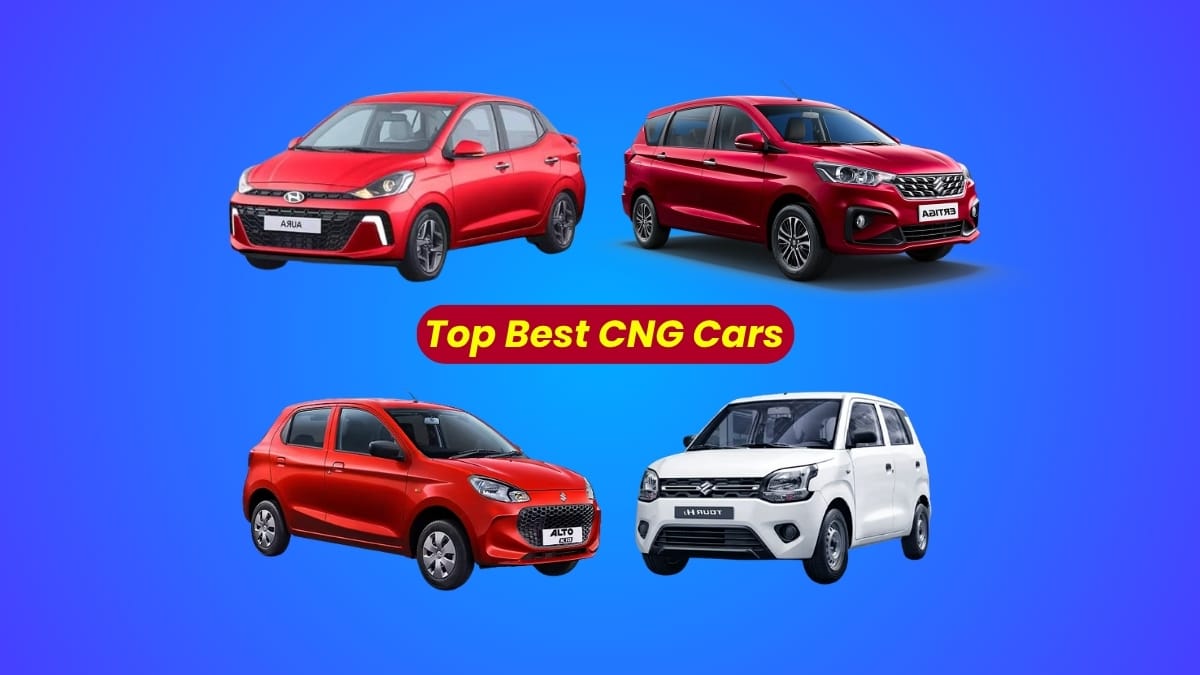 India Best New CNG Cars in 2025: कम बजट कीमत में दमदार माइलेज और शानदार परफॉर्मेंस वाली CNG फैमिली कारें