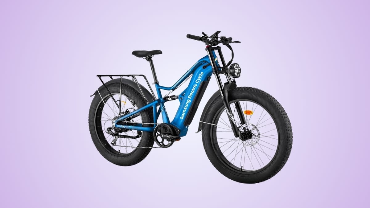 Samsung की पहली New Electric Cycle ने मचाया धमाल जबरदस्त रेंज, स्मार्ट फीचर्स और कम कीमत पर हो रही लॉन्च