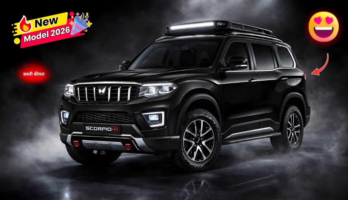 Mahindra Scorpio N 2026: डिफेंडर जैसा लुक लग्जरी फीचर्स दमदार इंजन के साथ