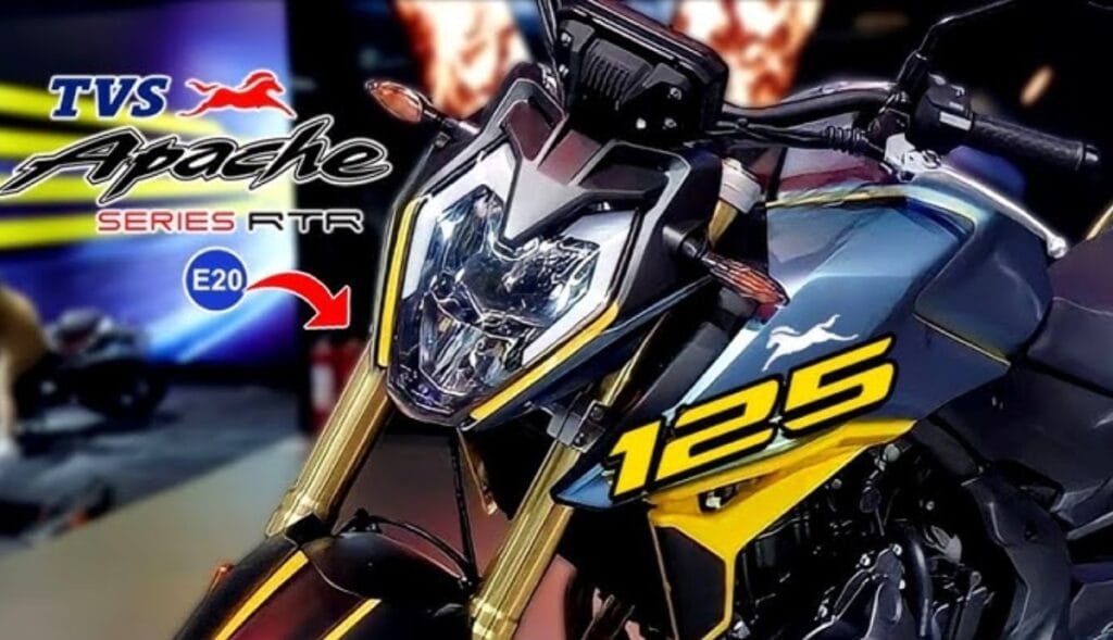 TVS Apache 125 New Model सिर्फ ₹1 लाख में मचाया धमाल स्पोर्टी लुक और दमदार परफॉर्मेंस के साथ 1