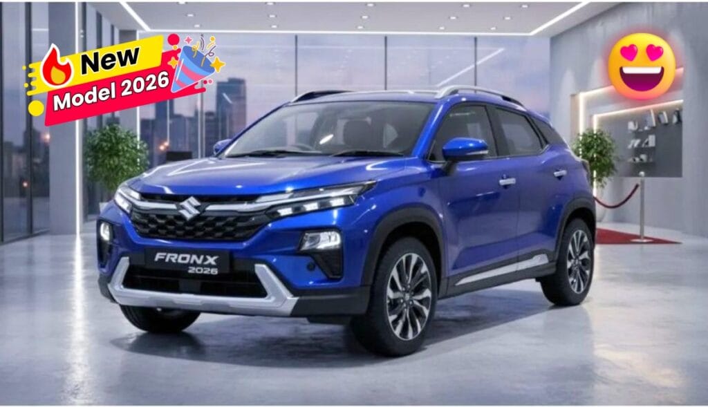 Maruti Fronx New Car Look 2026: प्रीमियम स्टाइल में नया डिजाइन शानदार माइलेज में दमदार इंजन
